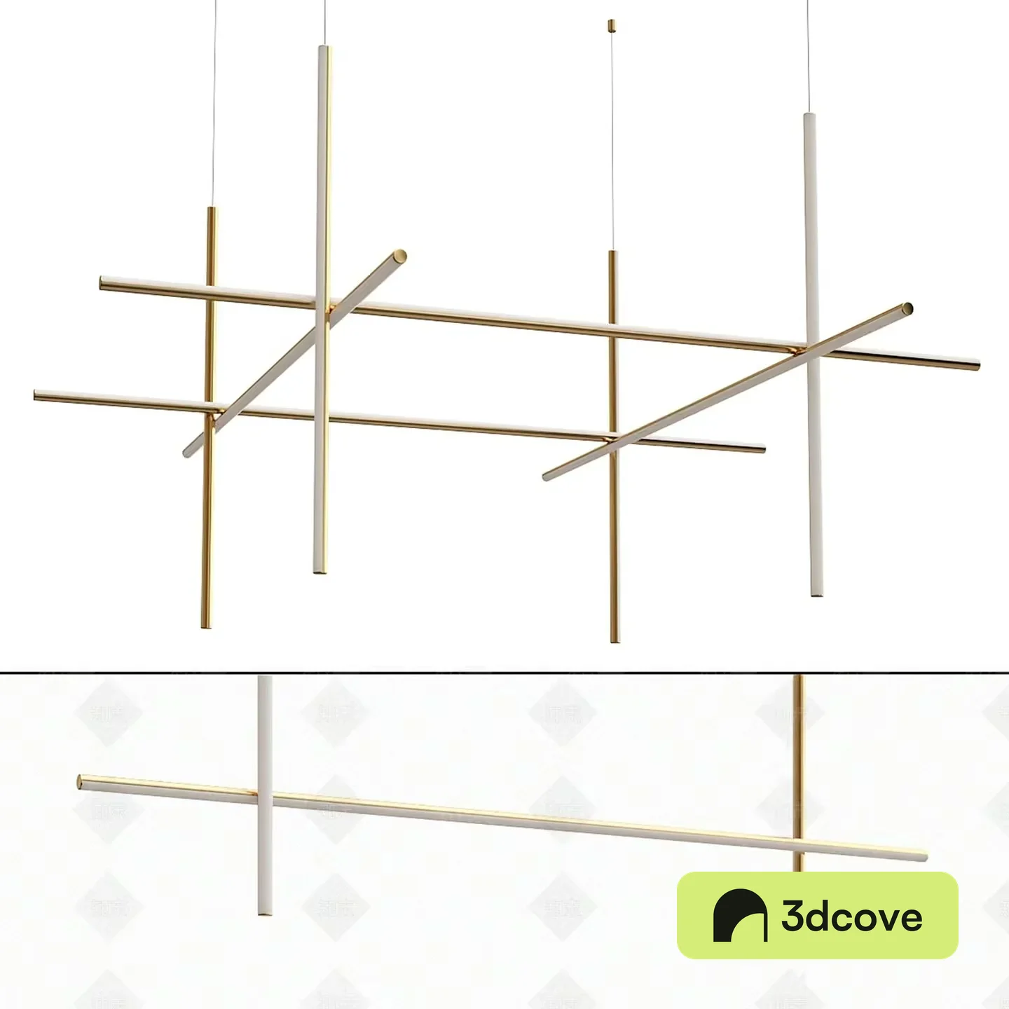 Gold Light Fixture