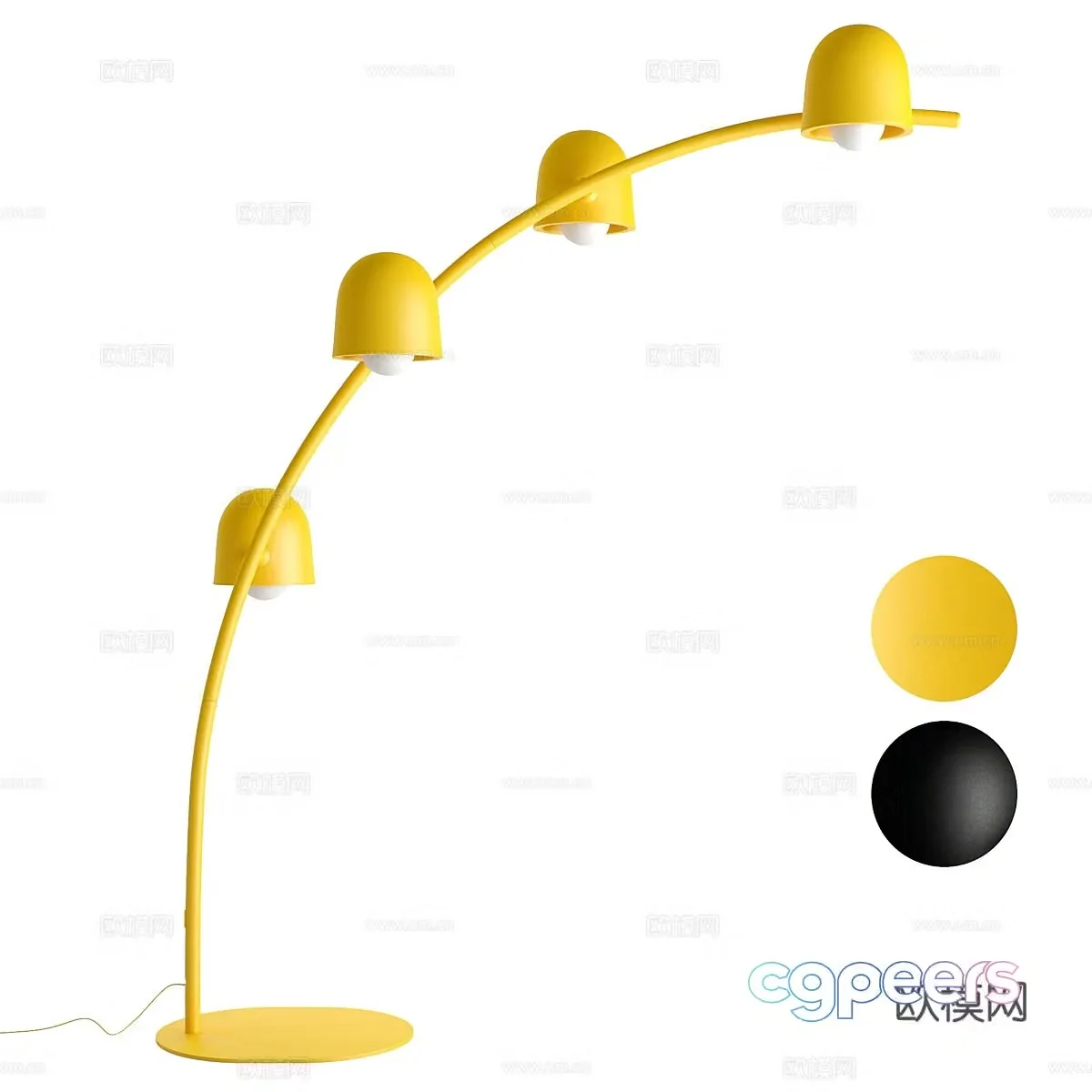 Floor lamp 3d model