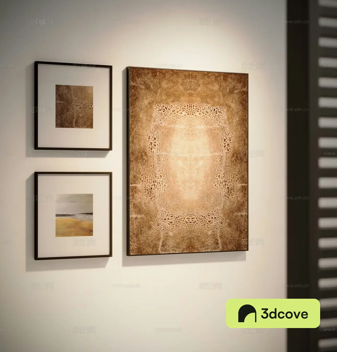 Medieval style texture painting decorative painting