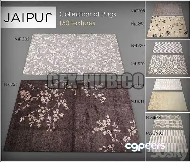 3ds Max Free – Collection Carpet Jaipur № 3