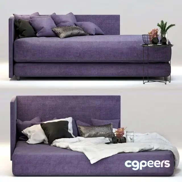 3ds Max Free – Sofa Skeidar Tina