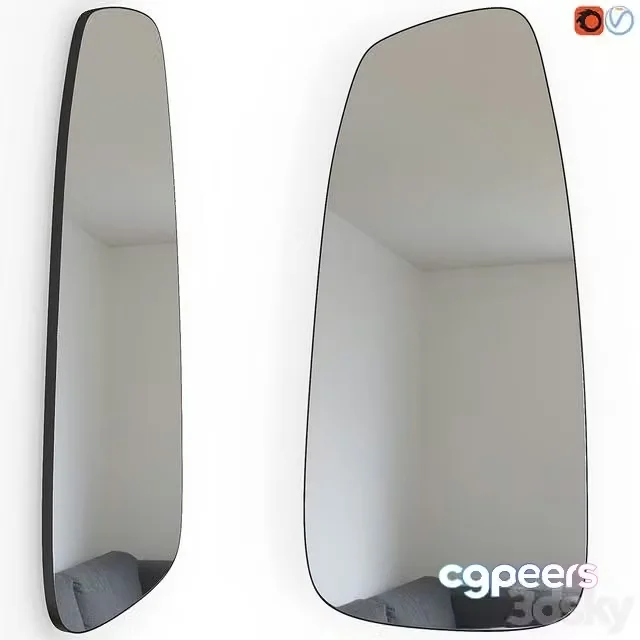 3ds Max Free – Edgar Extra illuminated shaped mirror