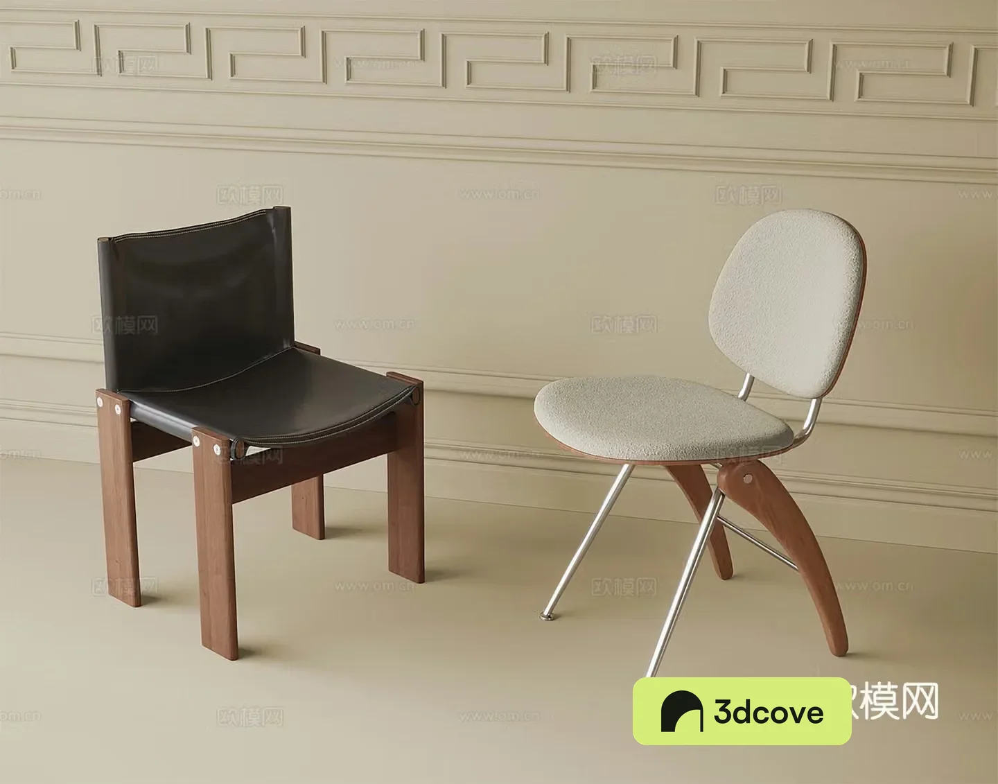 Medieval style chair dining chair