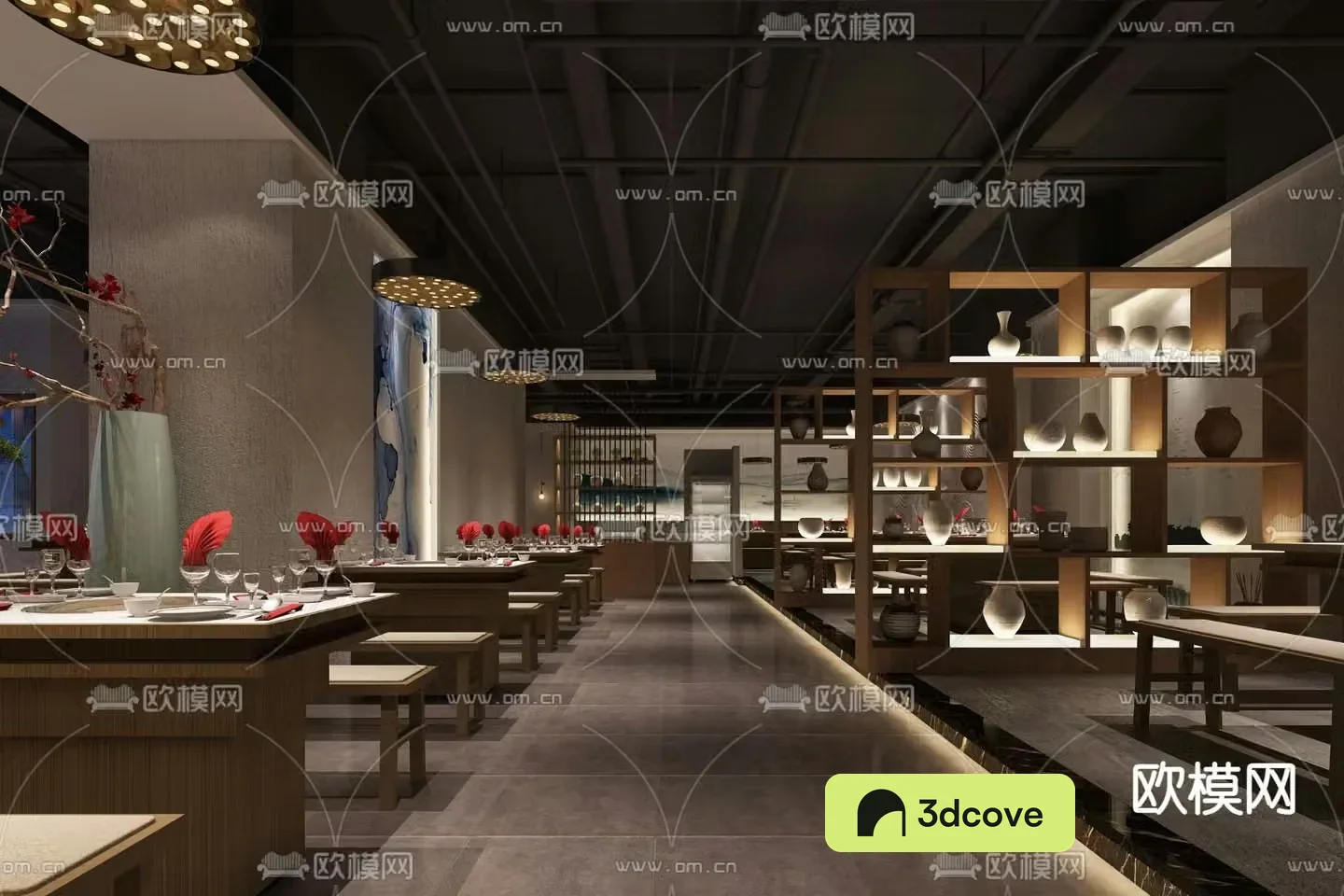 New Chinese style hot pot restaurant hot pot