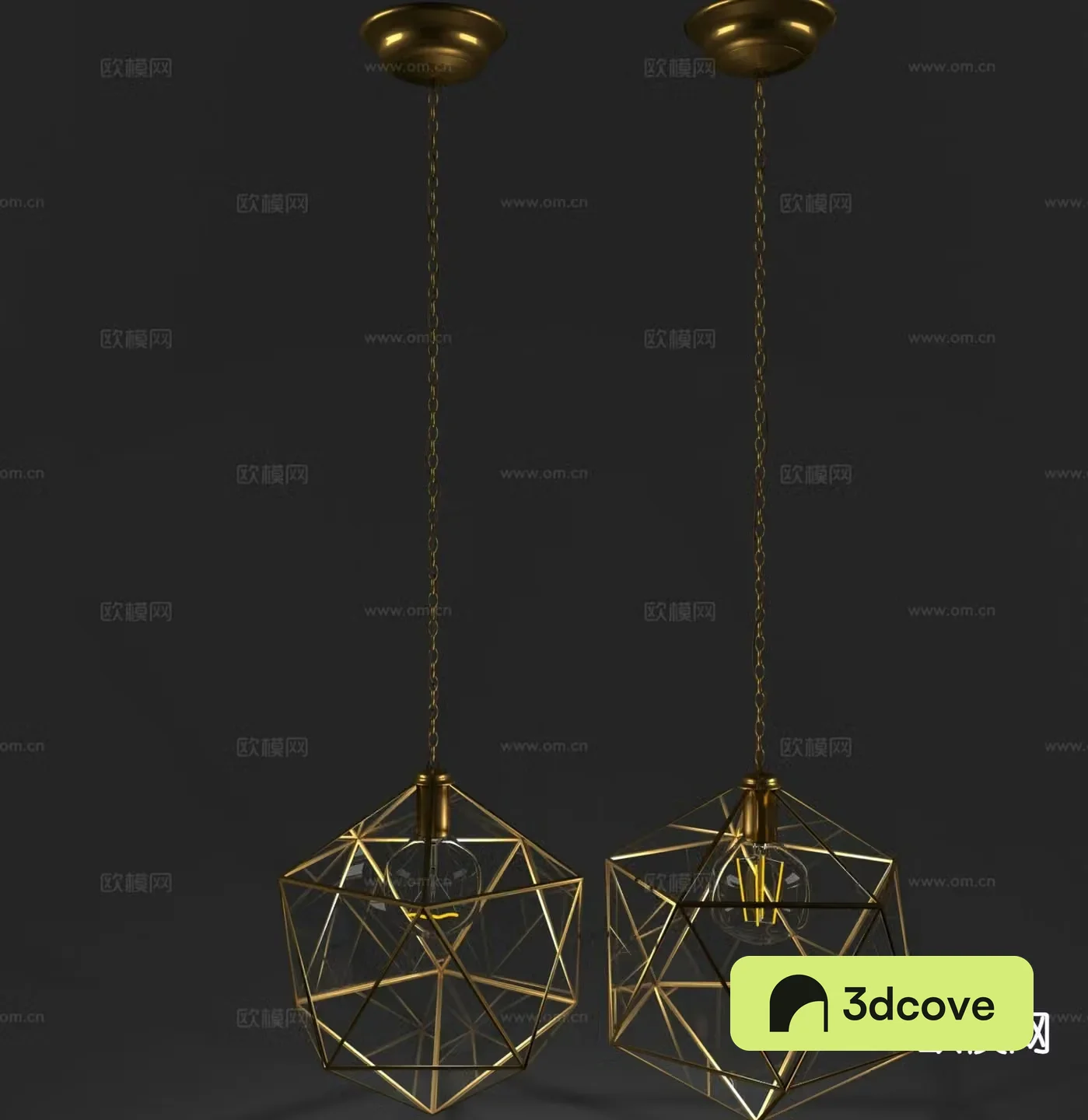 Light luxury chandelier restaurant chandelier
