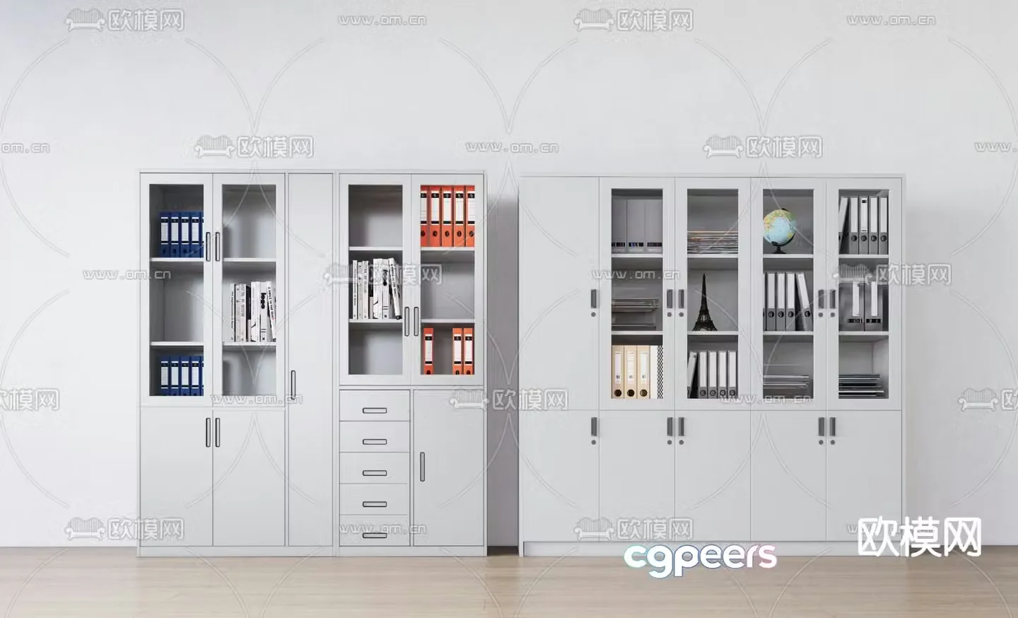 File cabinet filing cabinet information cabinet 3d model