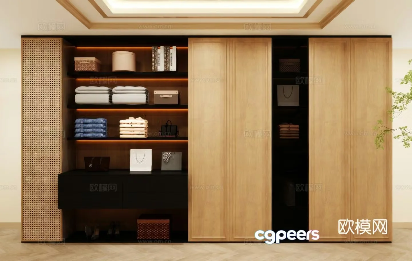 Wardrobe Design Wardrobe Wardrobe Chair Bedroom Wardrobe Hotel Wardrobe 3D Model