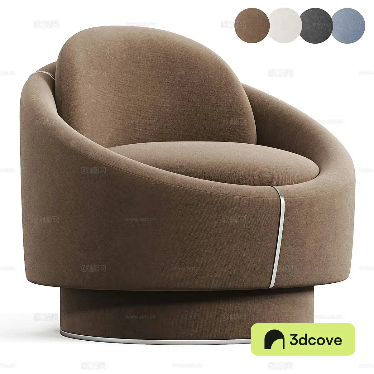 New Chinese style single sofa