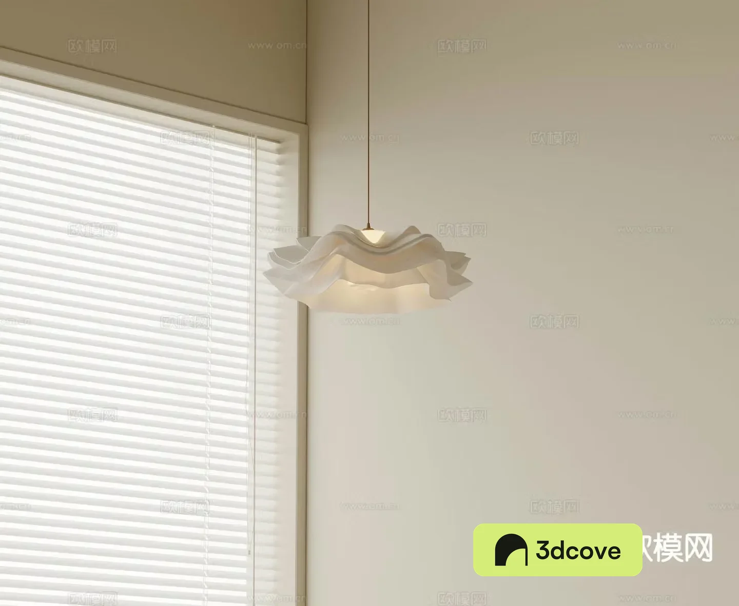 Cream style chandelier petal chandelier