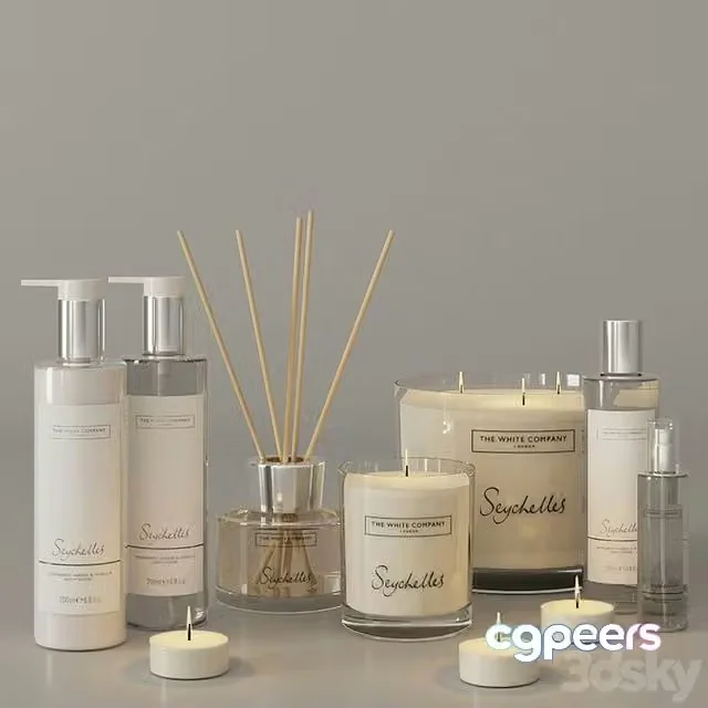 3ds Max Free – Cosmetics & Accessories by The White Company