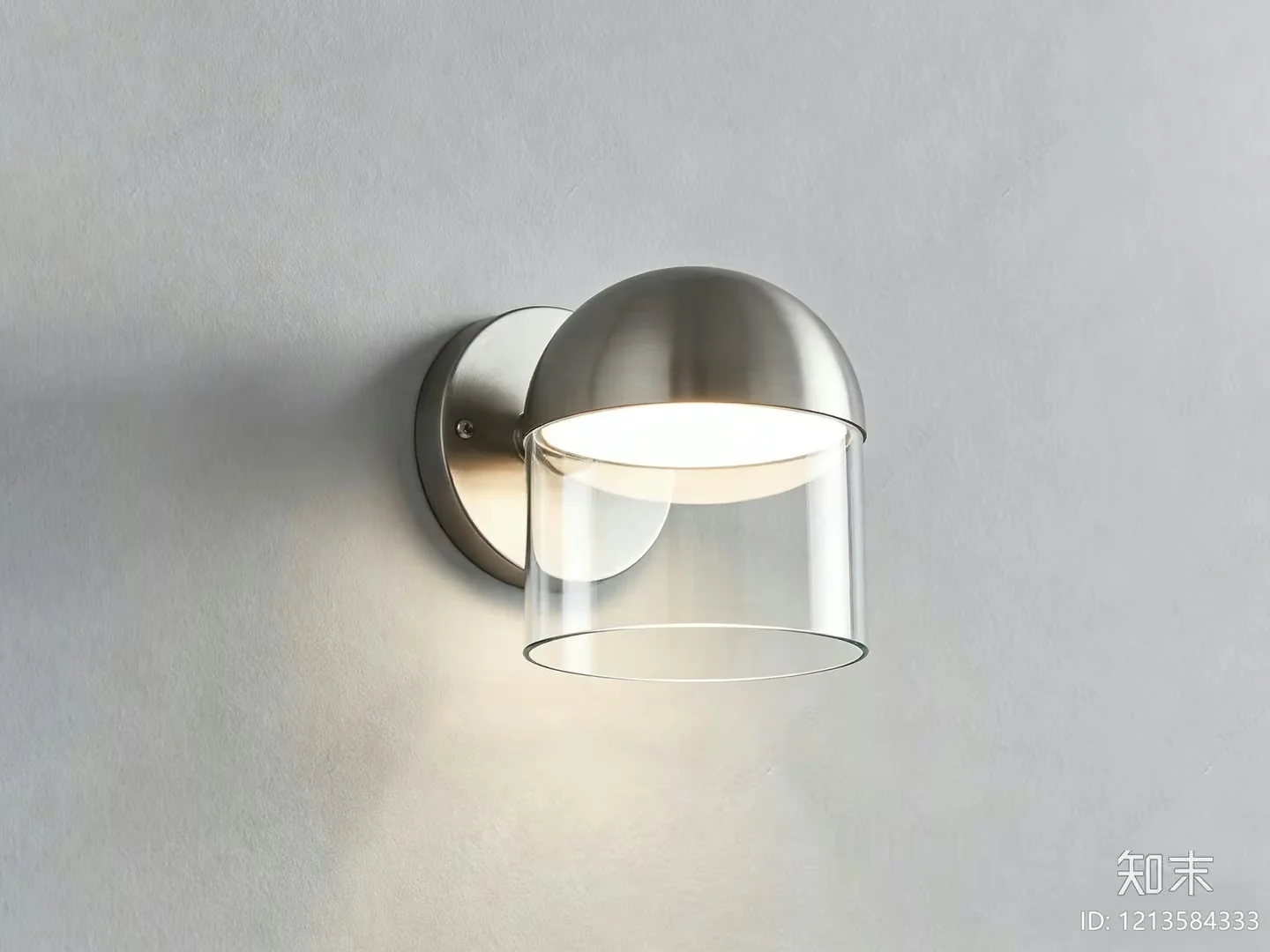 Gold Light Fixture 3D Model – 16841 – VRAY Render