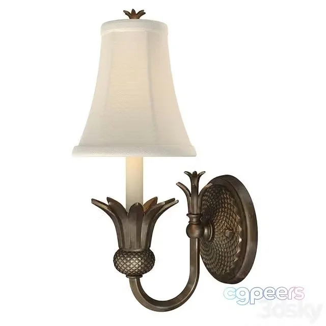 3ds Max Free – Hinkley Wall Lamp HK-PLANT1-PZ