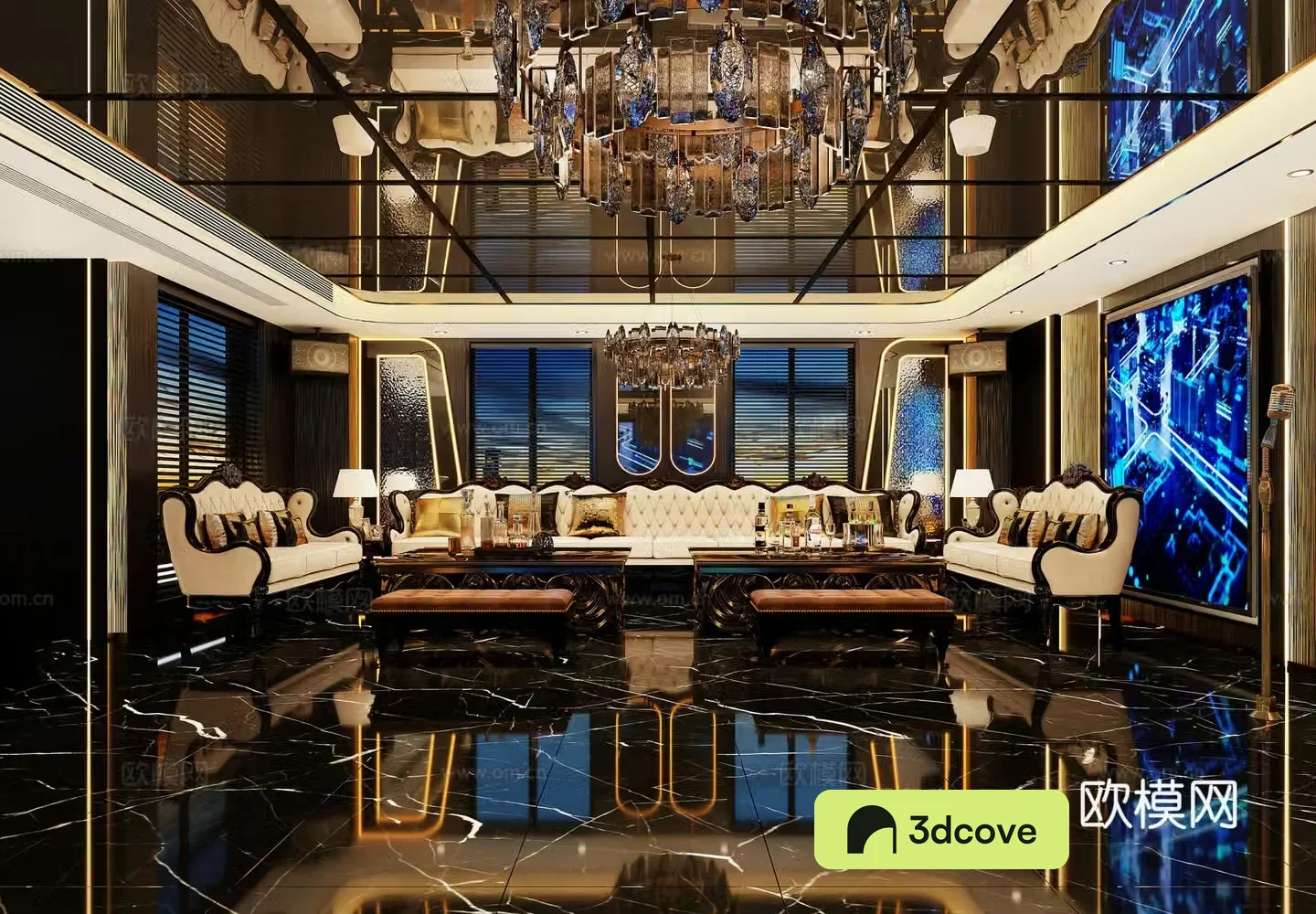 Modern luxury KTV