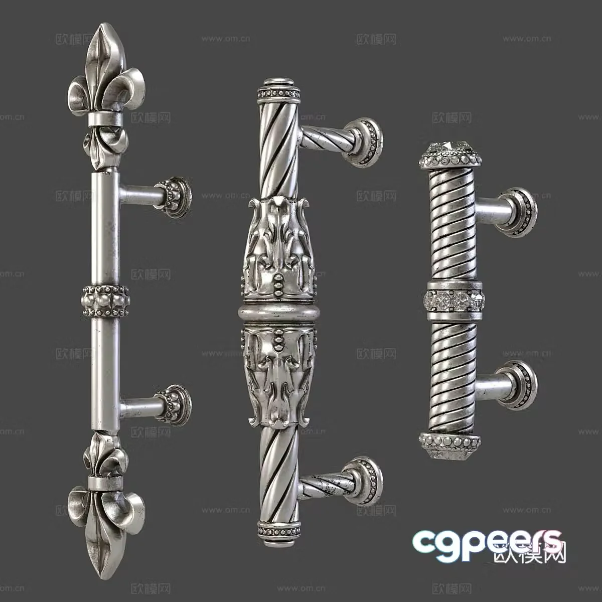 Door handle 3d model