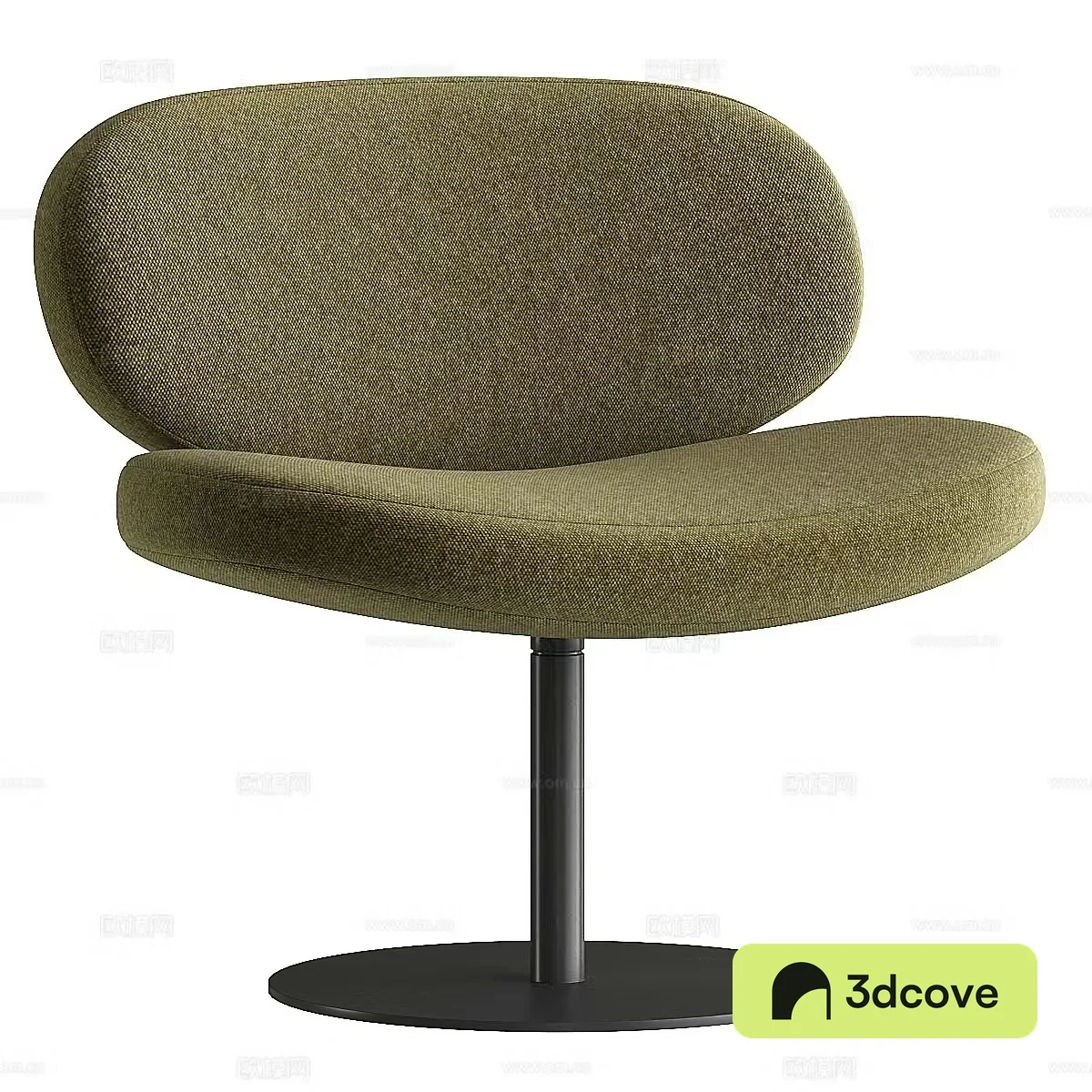 Modern creamy dining chair
