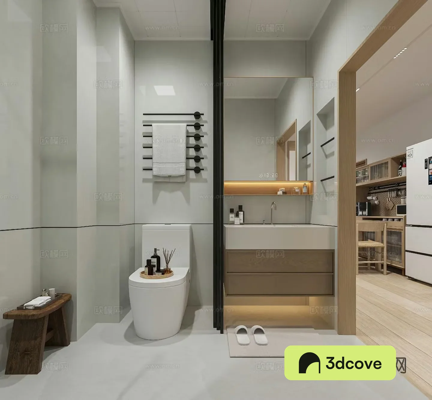 Modern bathroom
