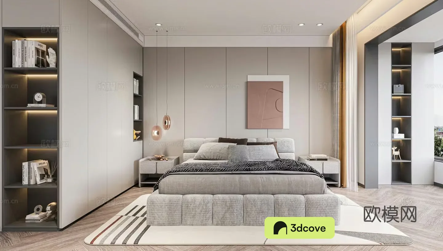 Modern bedroom