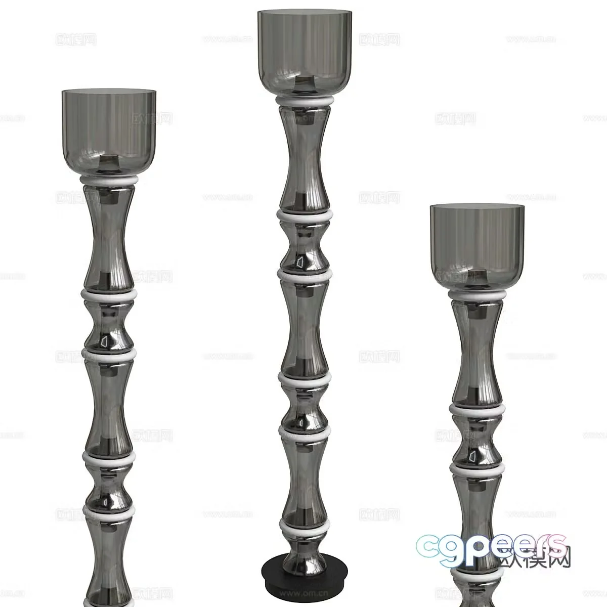 Modern simple floor lamp 3d model
