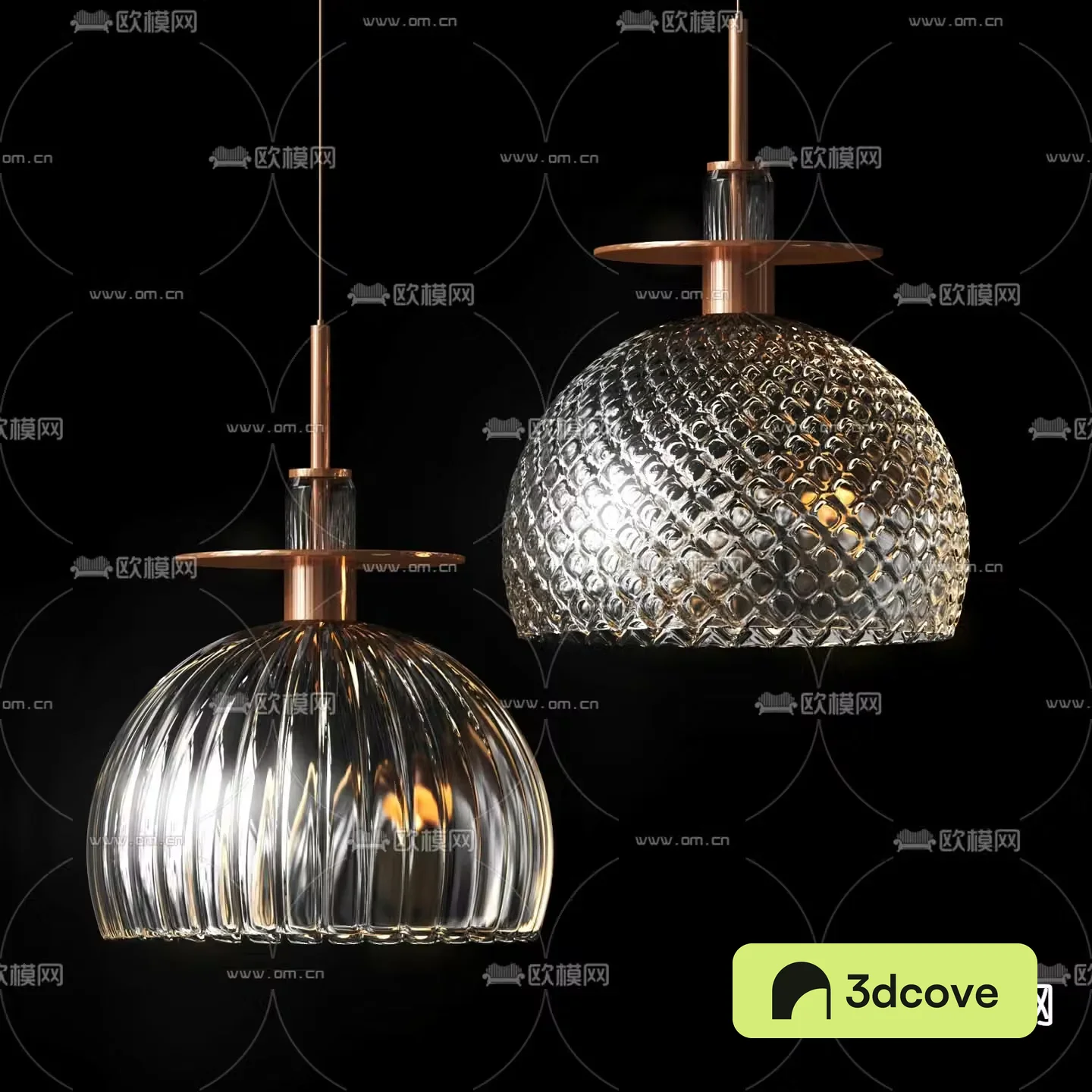 glass chandelier