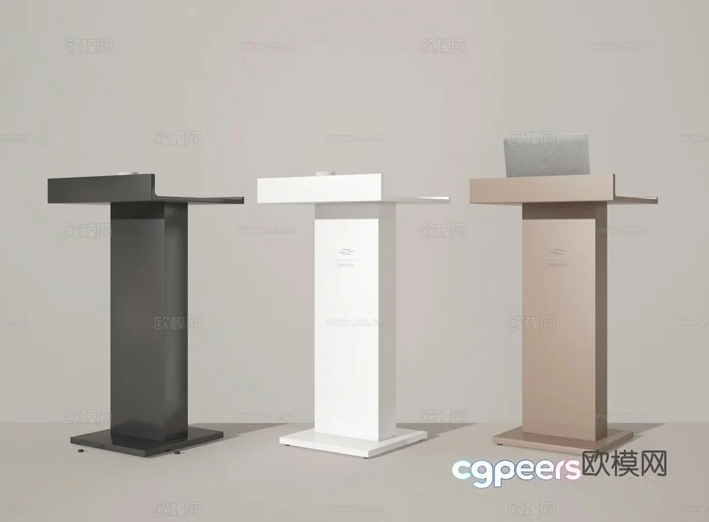 Podium 3D model