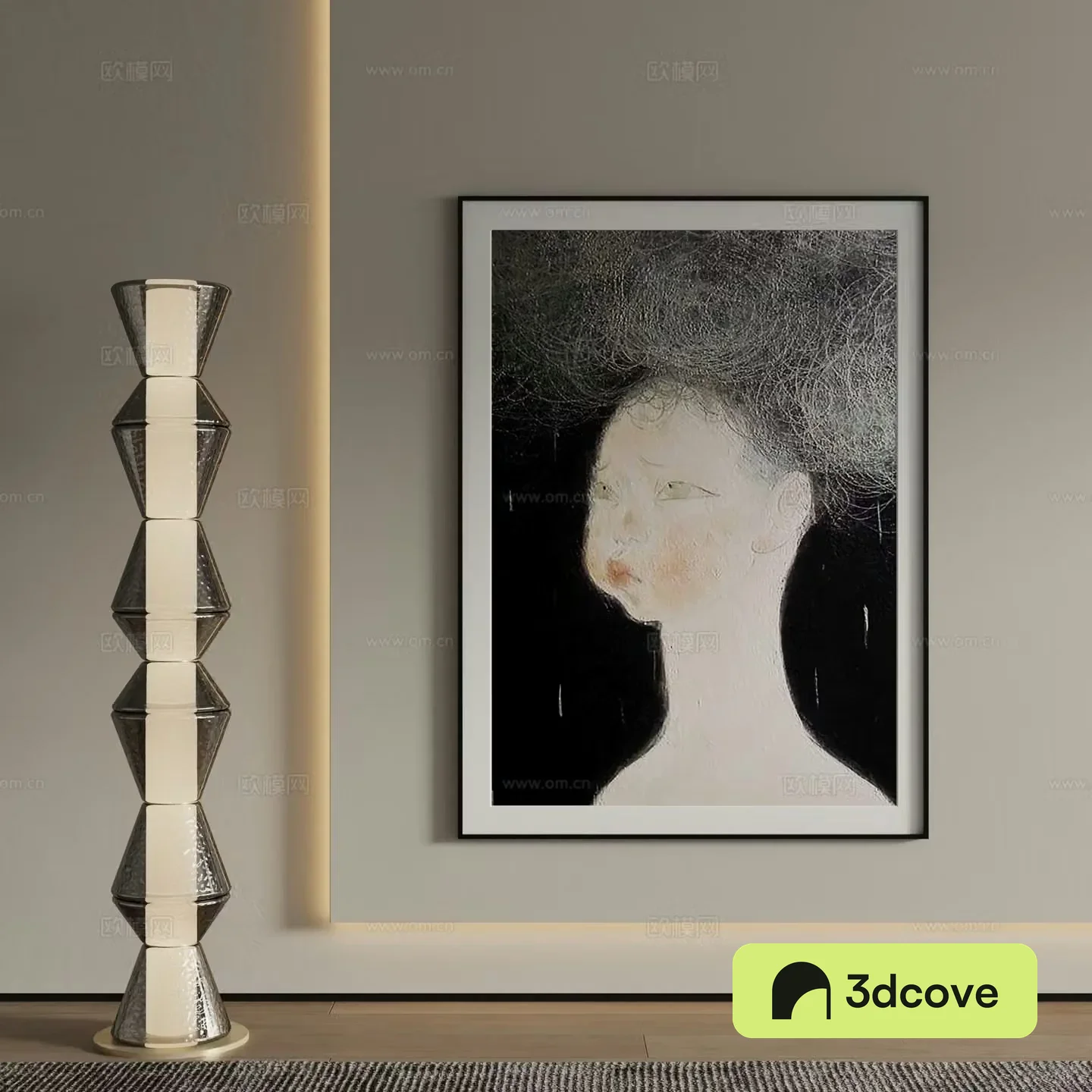 Modern abstract painting Decorative painting