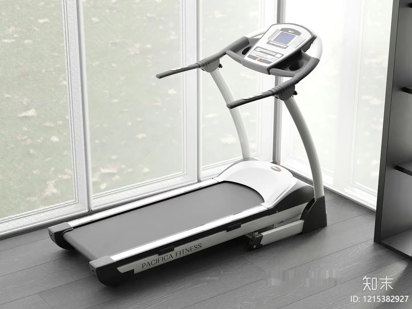 A Treadmill In A Room 3D Model – 11277 – VRAY Render