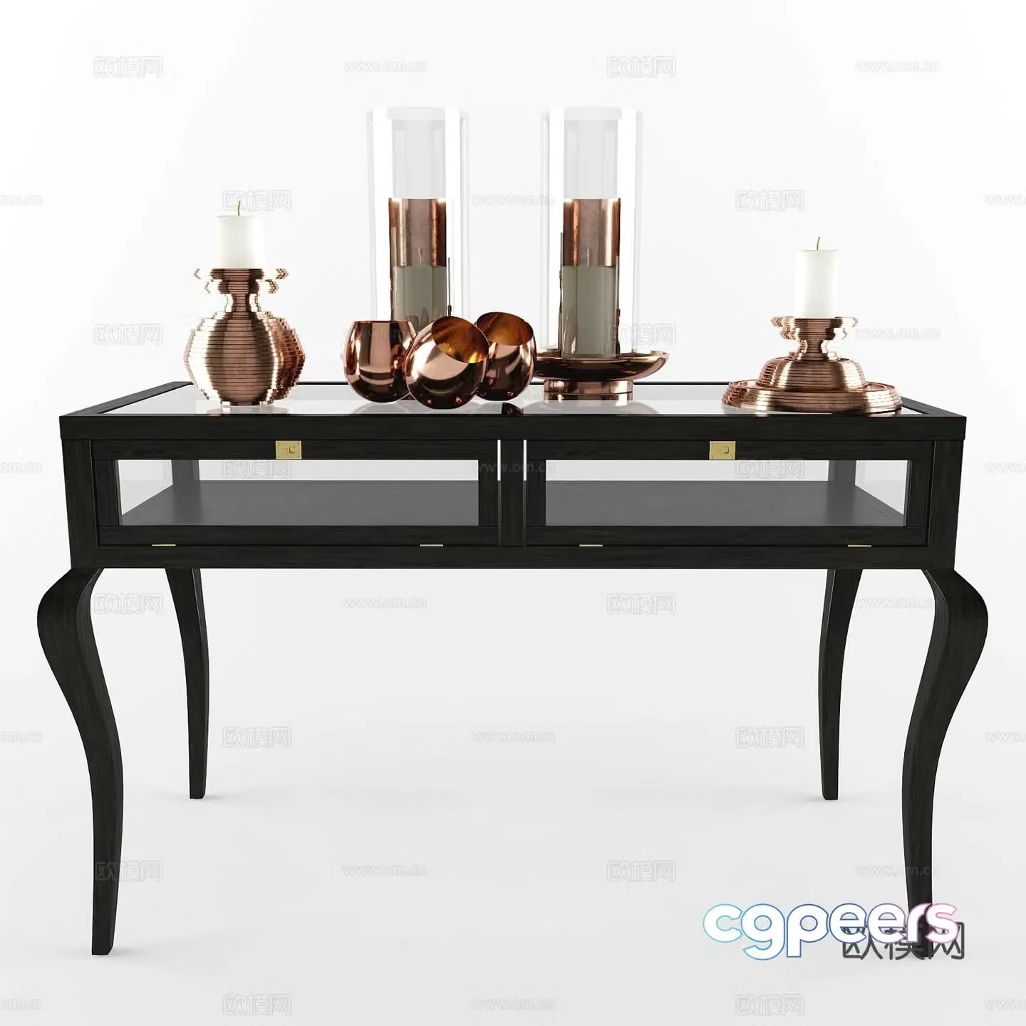 3D model of end viewing platform