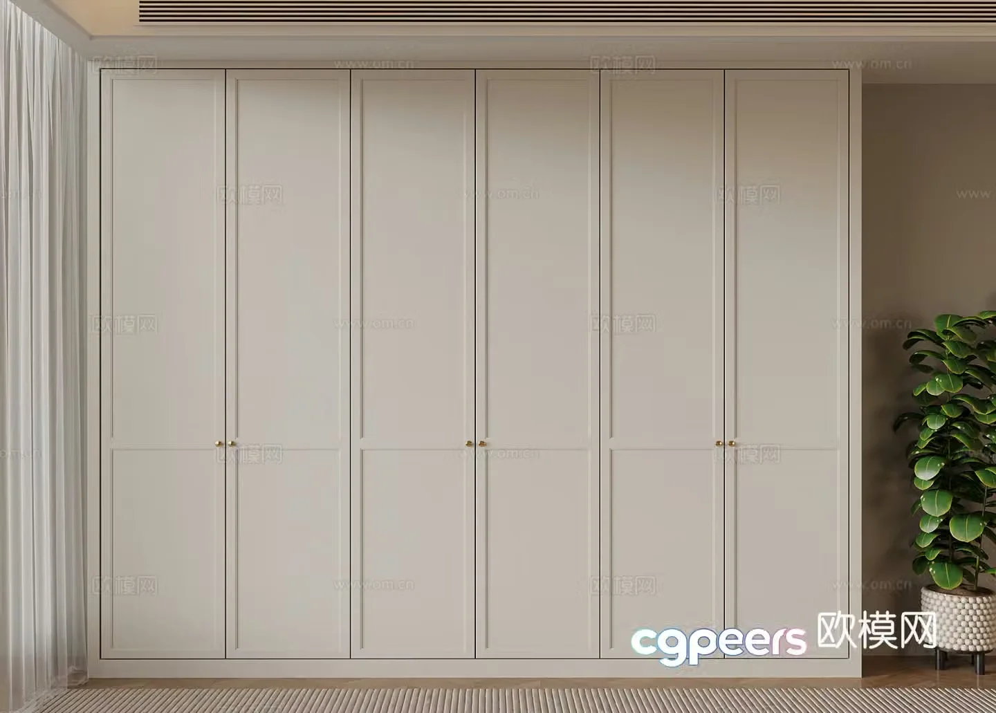 Wardrobe Modern Wardrobe 3d Model
