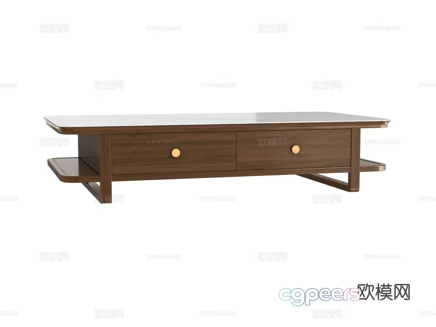 New Chinese coffee table 3d model