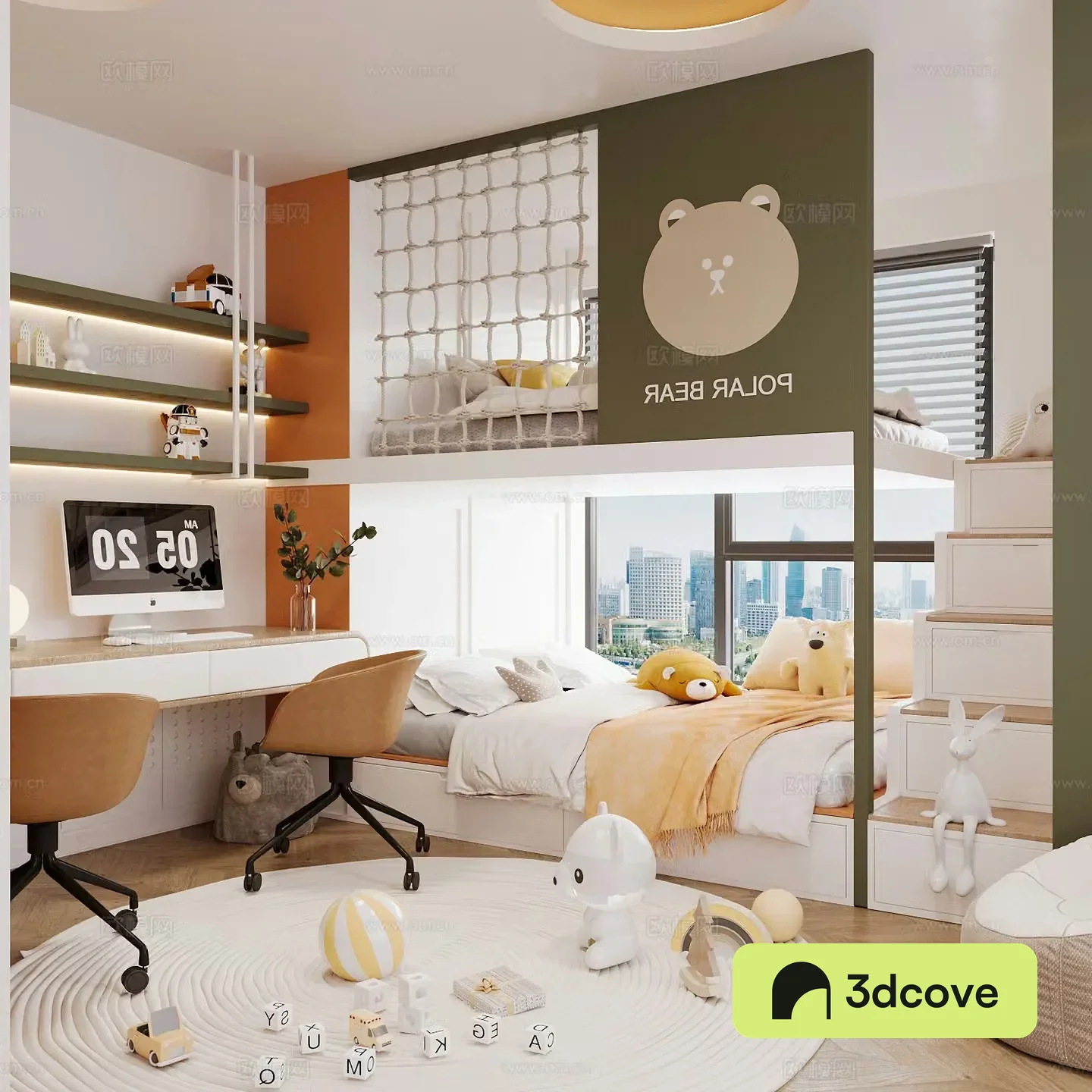 Modern children’s room children’s room