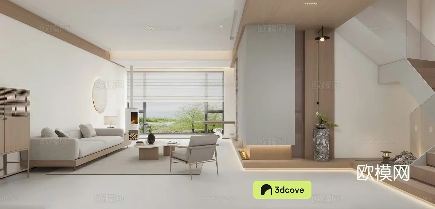 Living and dining room