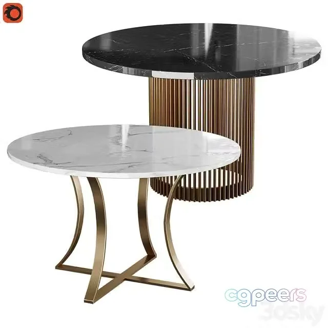 3ds Max Free – Dinner table set Faun and Damen 48