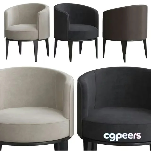 3ds Max Free – Monaco Dining Chair Frato Interiors