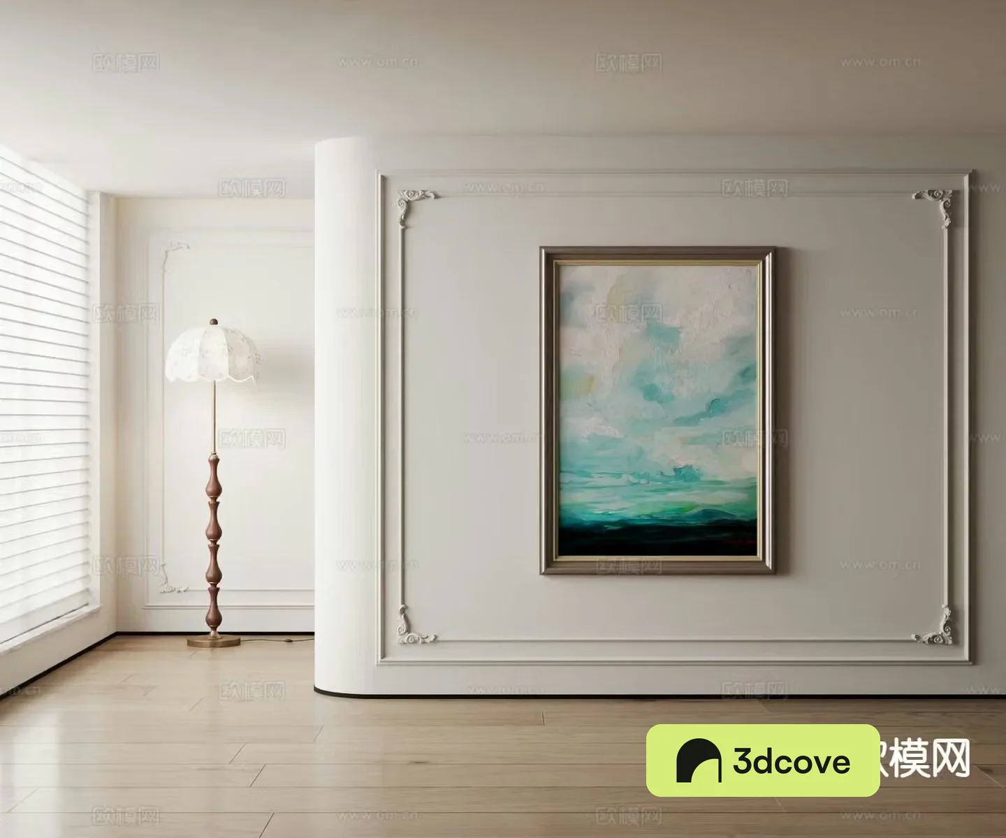American decorative painting landscape oil painting