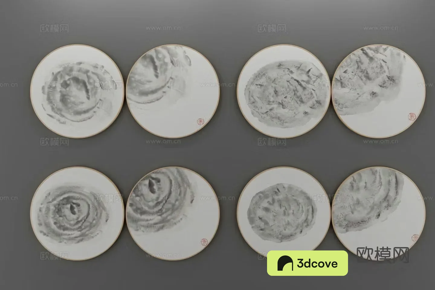 New Chinese style ink painting decorative painting