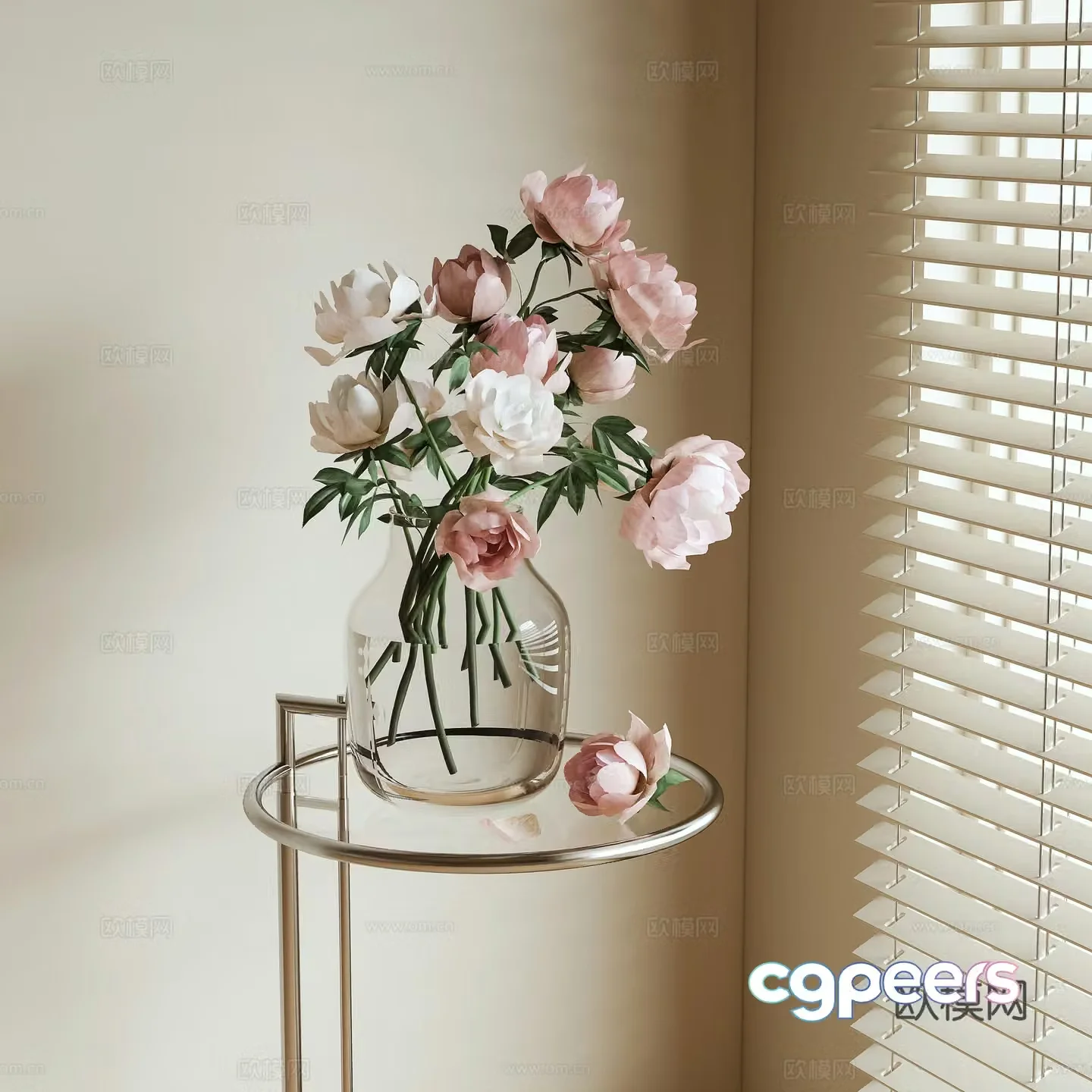 Modern Flower Flower Arrangement 3D Model