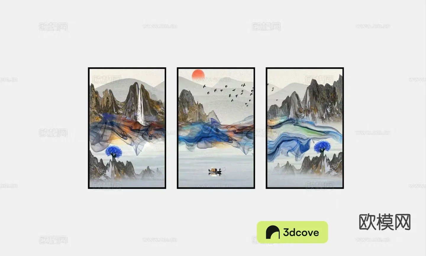 Chinese decorative painting hanging painting