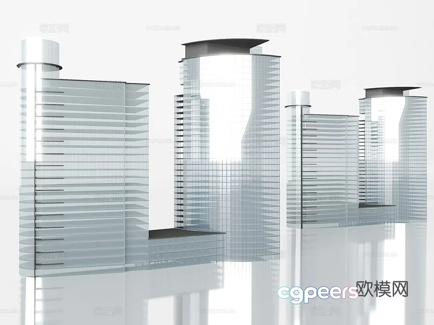 Office building 3d model