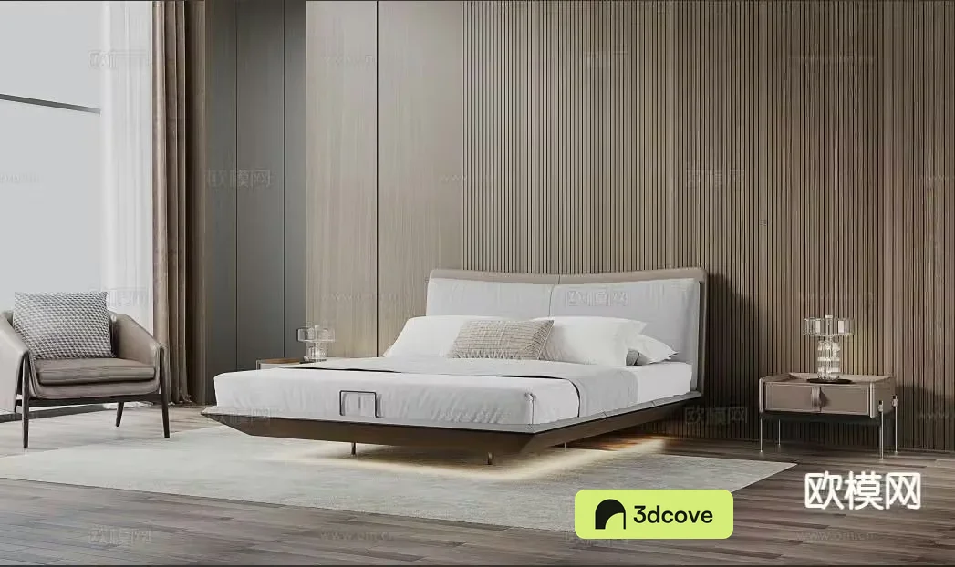 Italian double bed