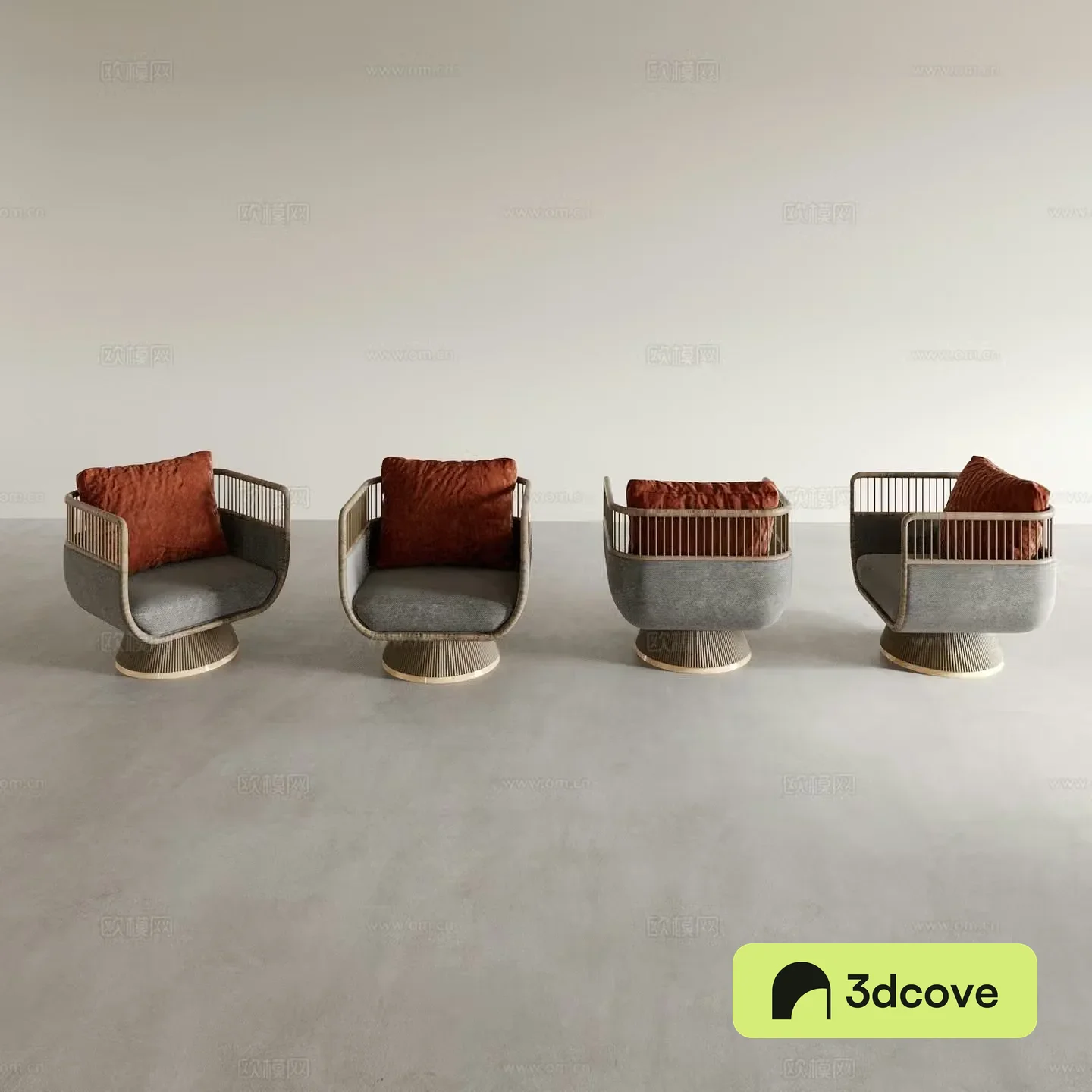 wabi-sabi chair leisure chair armchair