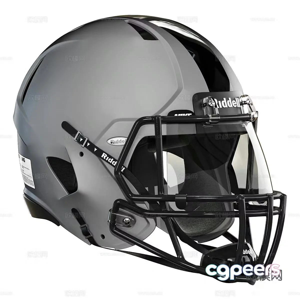 Riddell Speed â€‹â€‹Icon Helmet 3D Model