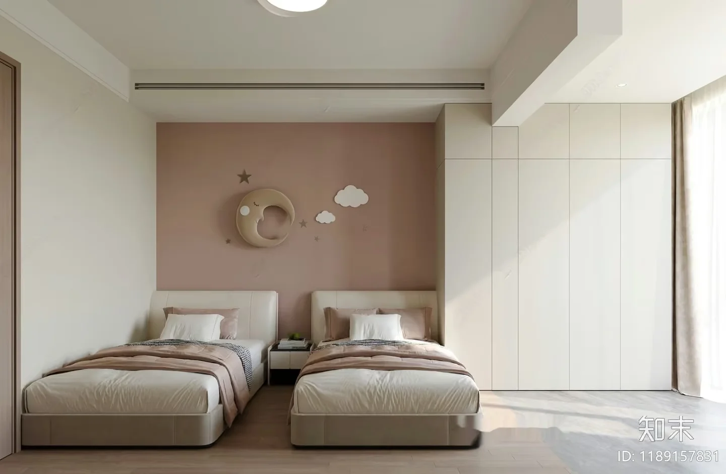 Cozy Children’S Bedroom 3D Model – 3093 – VRAY Render