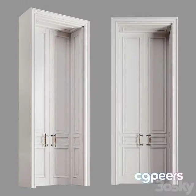 3ds Max Free – Classical door