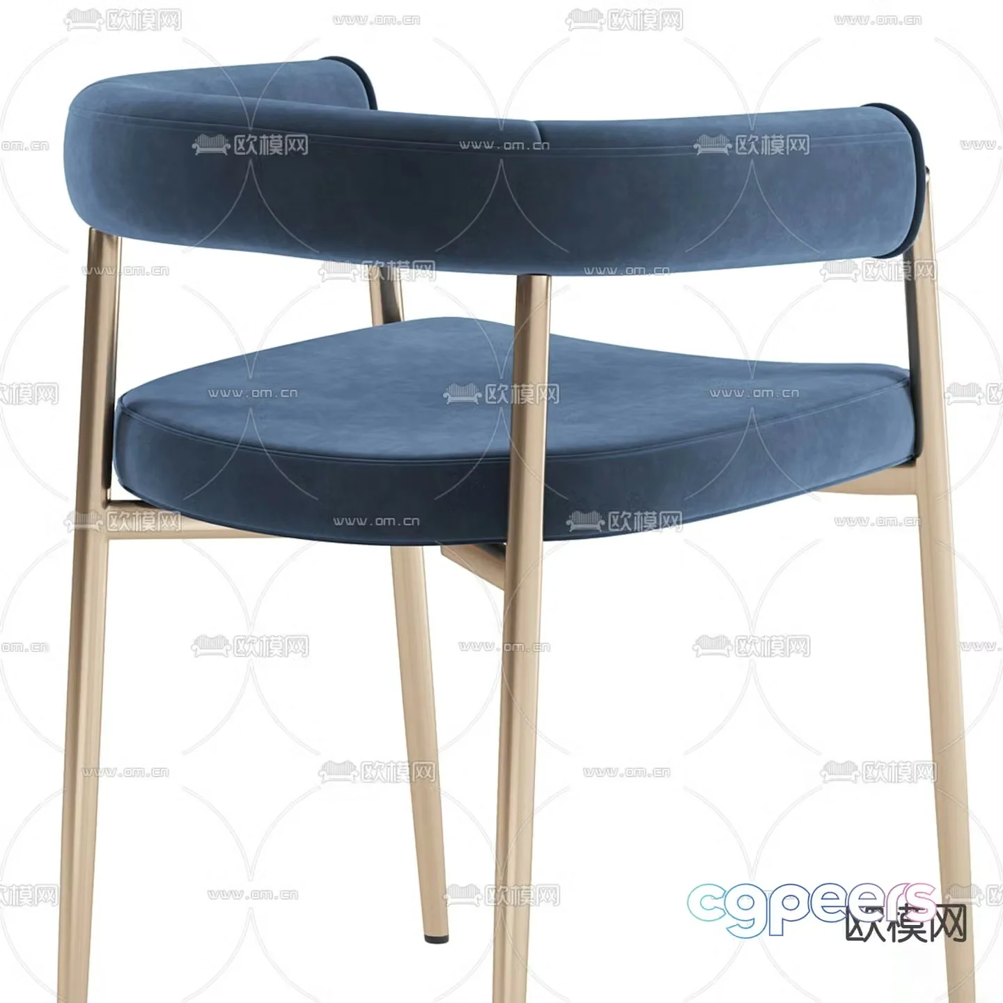 chair dining chair 3d model