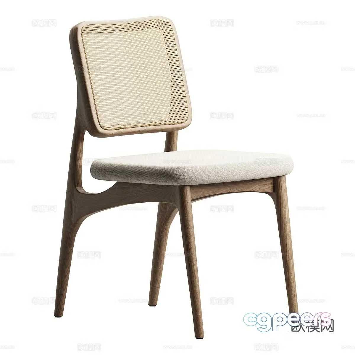 Single chair 3d model