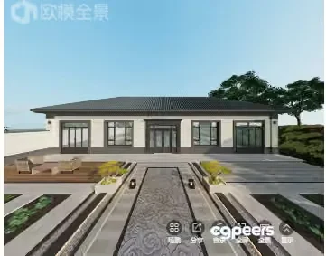 Modern Style House 3D Model – 15964 – VRAY Render
