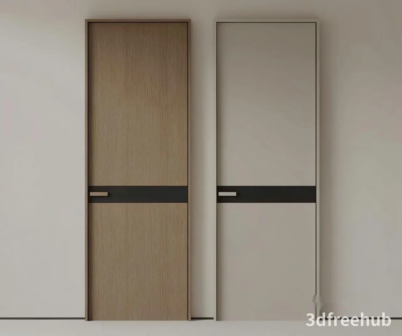 Modern Sliding Doors 3D Model – 20914 – VRAY Render