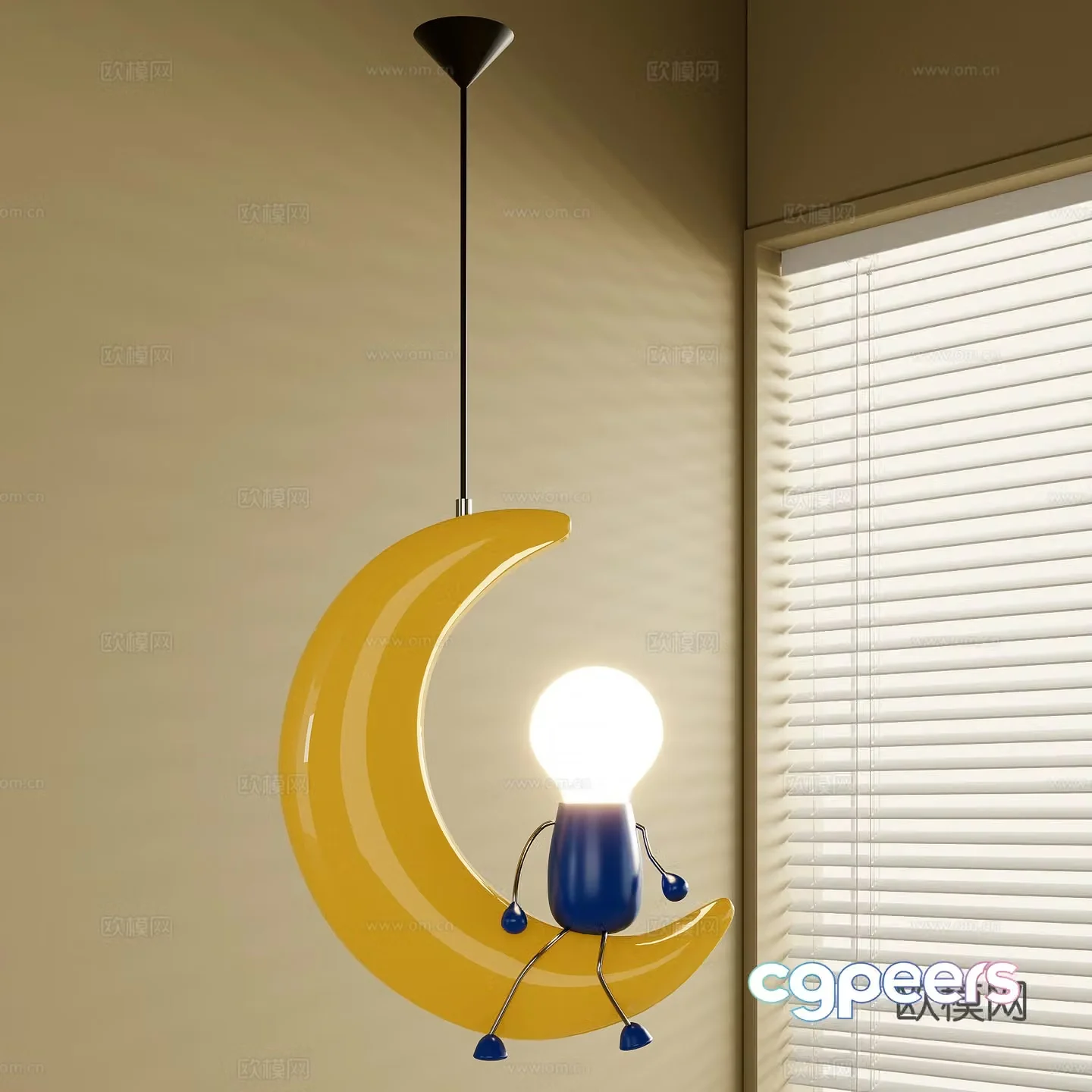 French chandeliers 3d model