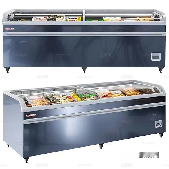 Modern Freezer Display Case 3D Model – 18199 – CORONA Render
