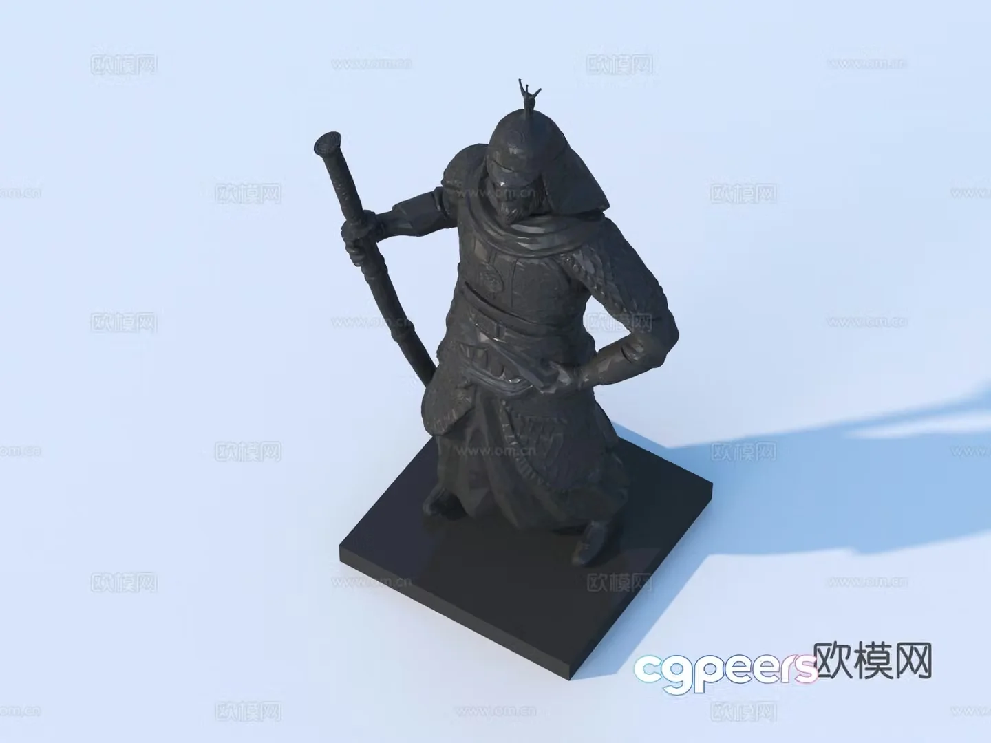 Statue Celebrity Sculpture 3d Model